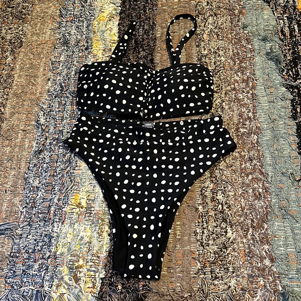 Aerie Swim 2 Piece High Waisted Bikini